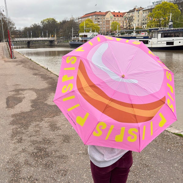ENNAKKOMYYNTI Piispis sateenvarjo