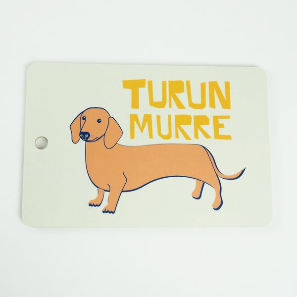 Turun murre, tarjotin/leikkuulauta